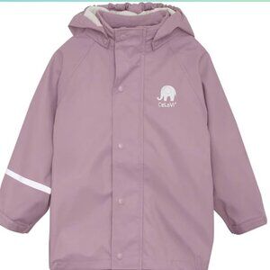 Celavi Unisex Basic Suit Solid Raincoat Size 6/7